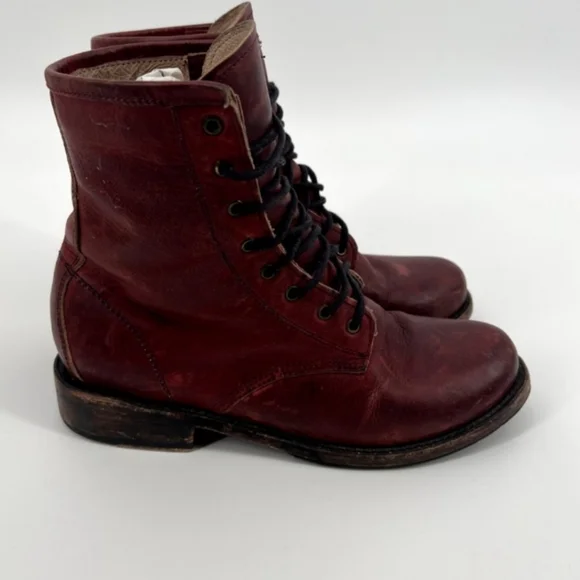 RARE Freebird by Steven Women's Size 8 Charlie Combat Boots Leather - Picture 10 of 14